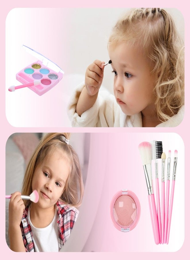 UNICORN ELEMENT American 18 Inch Doll Makeup Accessories and Clothes,Sequin Backpack Set for 18" Dolls Include Skirt Bracelet Hair Clip Phone and Makeup Sets（No Doll and Shoes - Image 5
